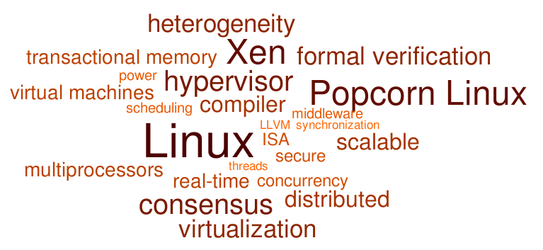 Systems Software Research Group at Virginia Tech